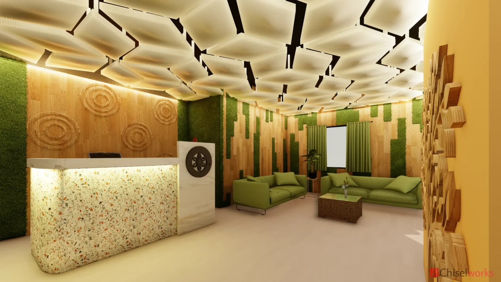 Trend india- Reception area- 1