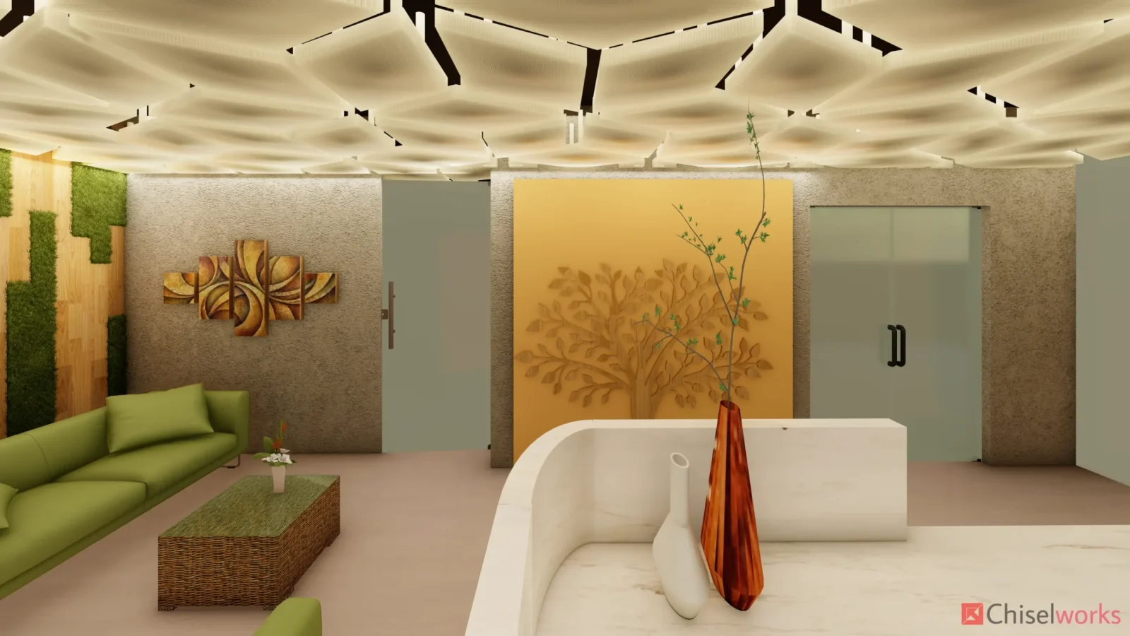 Trend india- Reception area- 4