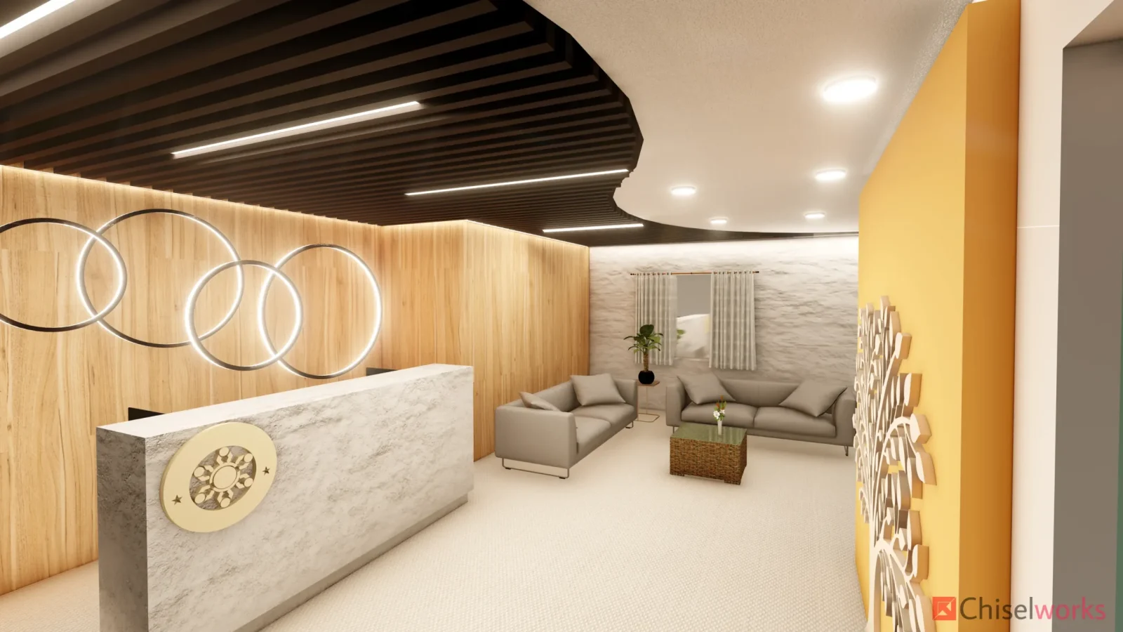 Trend india- Reception area option 2_1 - Photo