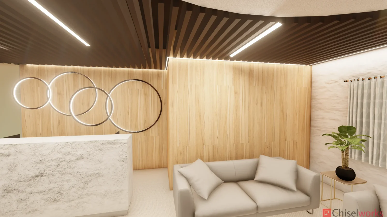 Trend india- Reception area option 2_4 - Photo