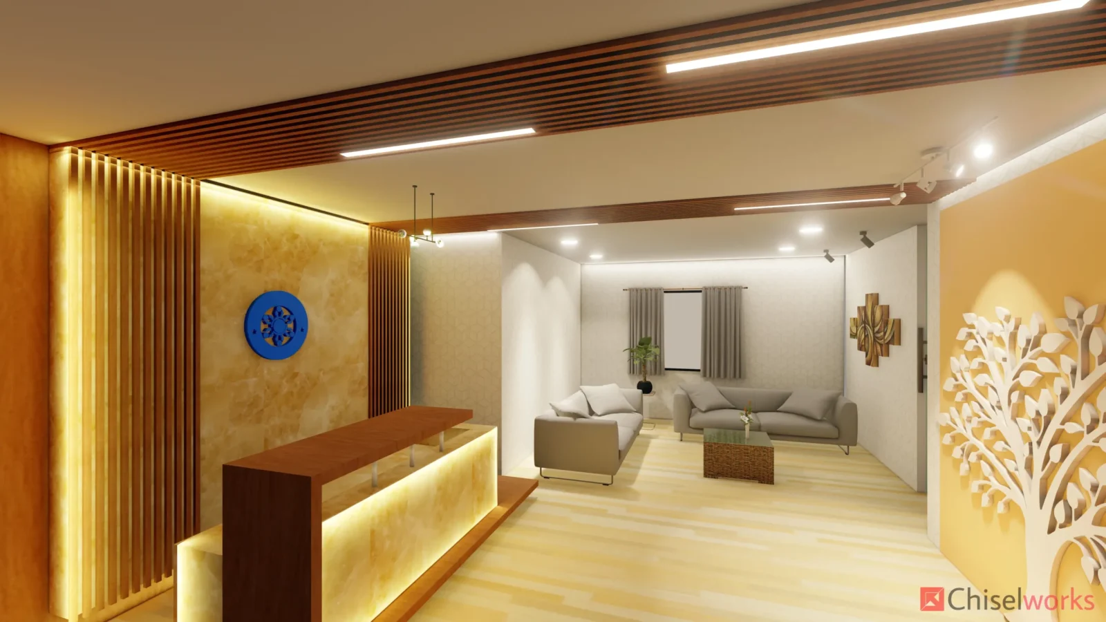 Trend india- Reception area option 3.1